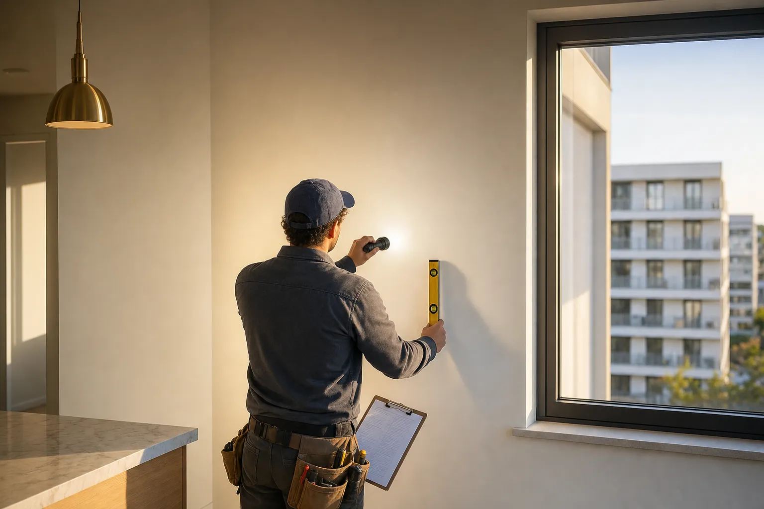 Revisión técnica de un apartamento antes de recibirlo